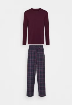 Pier One Pyjama - Bordeaux/Dark Blue