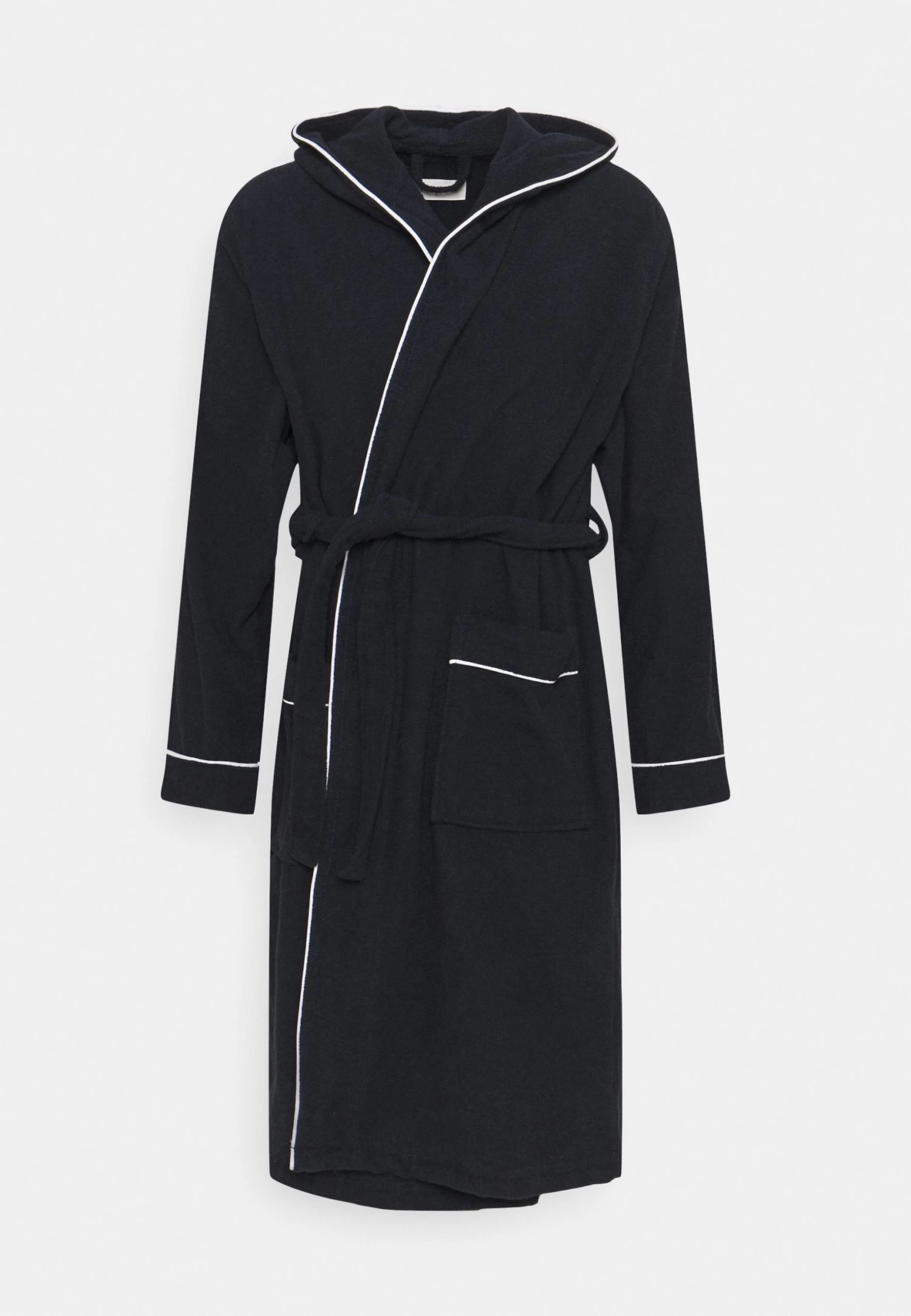 Pier One Badjas - Dark Blue/White 1 Pier One Badjas - Dark Blue/White