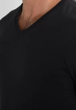 Pier One 2 Pack - T-Shirt Basic - Black 9 Pier One 2 Pack - T-Shirt Basic - Black -Pier One 144a18a099e5428c92602fed22a8b338