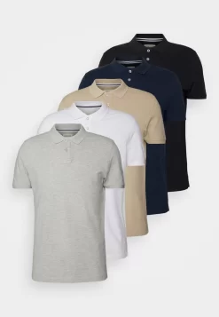 Pier One 5 Pack - Poloshirt - Black/Blue/Beige 14 Pier One 5 Pack - Poloshirt - Black/Blue/Beige -Pier One 1508a6a79962429e9c36e47aa305965a scaled