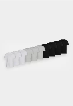 Pier One 10 Pack - T-Shirt Basic - Mottled Light Grey/Black/White 10 Pier One 10 Pack - T-Shirt Basic - Mottled Light Grey/Black/White -Pier One 1694a27305a44068bff2ea0f47a4f5e4 scaled