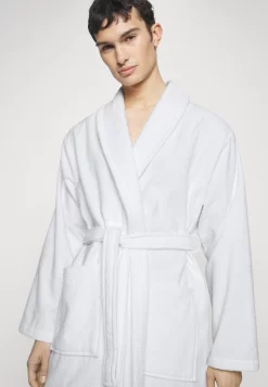 Pier One Shawl Towel Bathrobe - Badjas - White 9 Pier One Shawl Towel Bathrobe - Badjas - White -Pier One 1750537fe5284a27957b17c8aded1f98 scaled