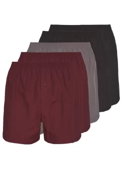 Pier One 5 Pack - Boxershort - Black/Grey/Red -Pier One 17f05fc9e0fb466794291a459151f1b7 scaled