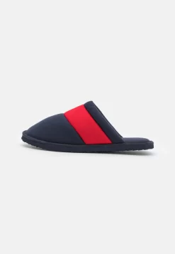 Pier One Unisex - Pantoffels - Dark Blue/Red