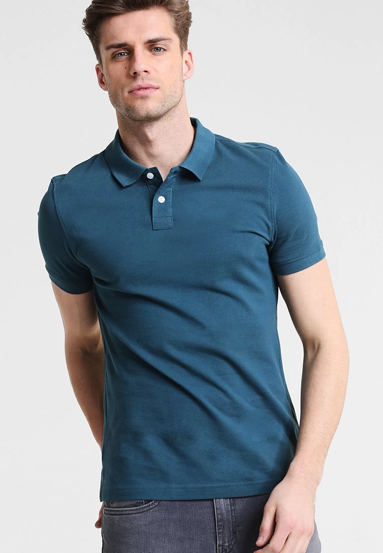 Pier One Basic - Poloshirt - Petrol 1 Pier One Basic - Poloshirt - Petrol