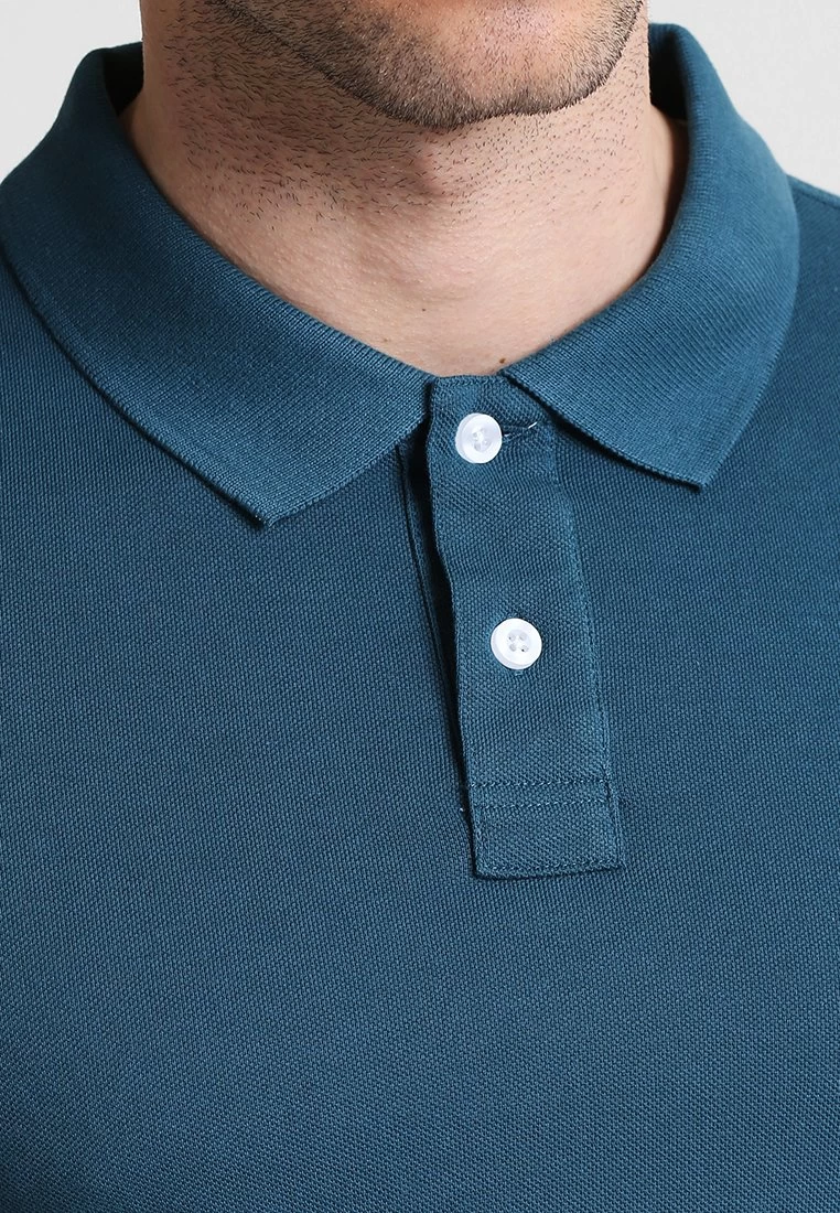 Pier One Basic - Poloshirt - Petrol 4 Pier One Basic - Poloshirt - Petrol - Afbeelding 4