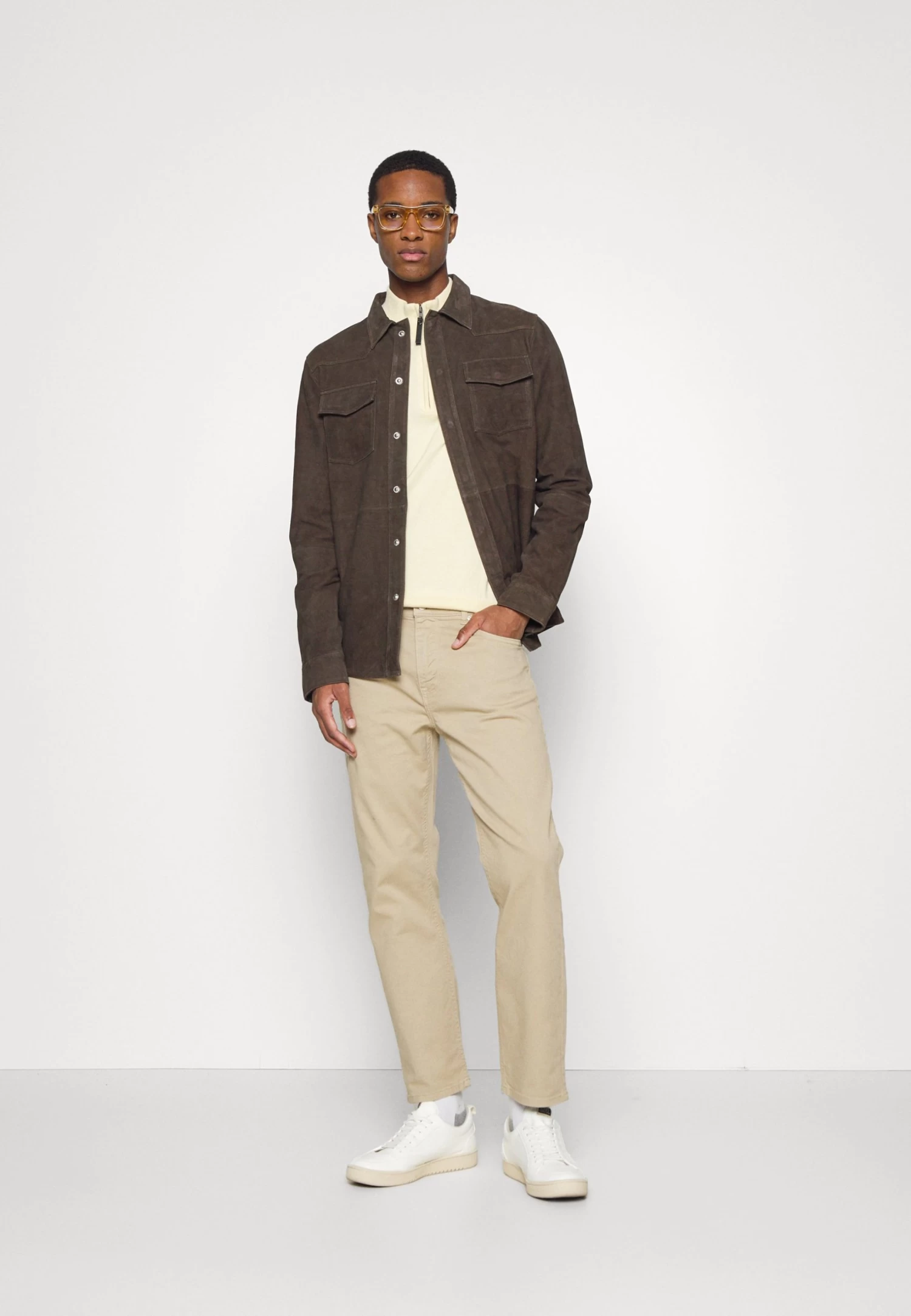 Pier One Slim Fit Jeans - Beige 2 Pier One Slim Fit Jeans - Beige - Afbeelding 2