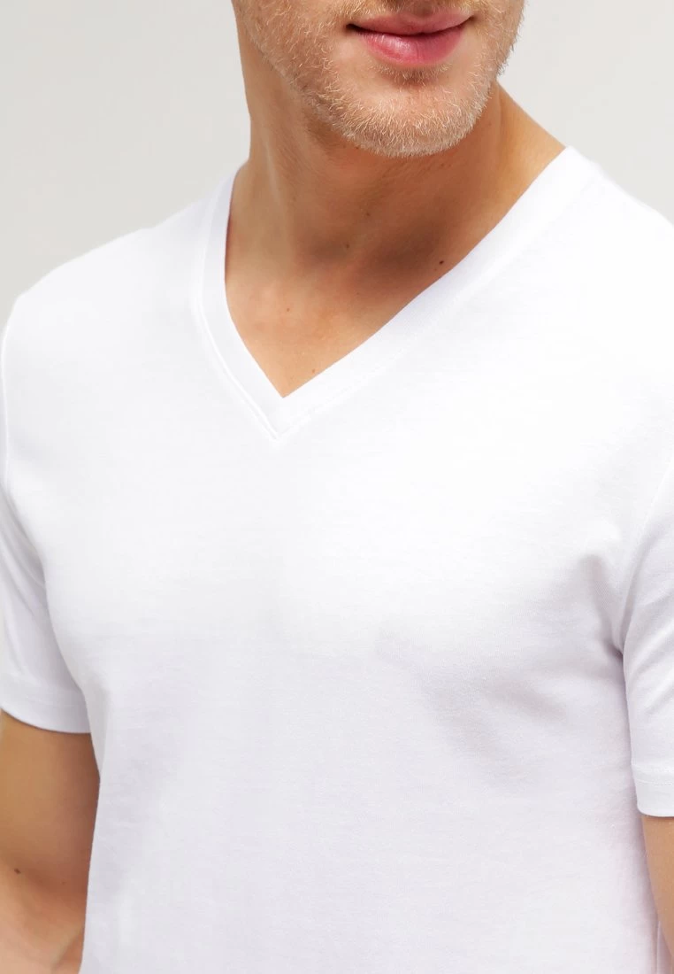 Pier One 2 Pack - T-Shirt Basic - White/Black 5 Pier One 2 Pack - T-Shirt Basic - White/Black - Afbeelding 5