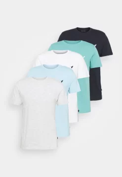Pier One 5 Pack - T-Shirt Basic - Light Grey - 101_White - 001_Green - 602 14 Pier One 5 Pack - T-Shirt Basic - Light Grey - 101_White - 001_Green - 602 -Pier One 3fe4ededb7e446c69186309619c33f40 scaled