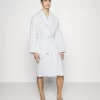 Pier One Shawl Towel Bathrobe - Badjas - White