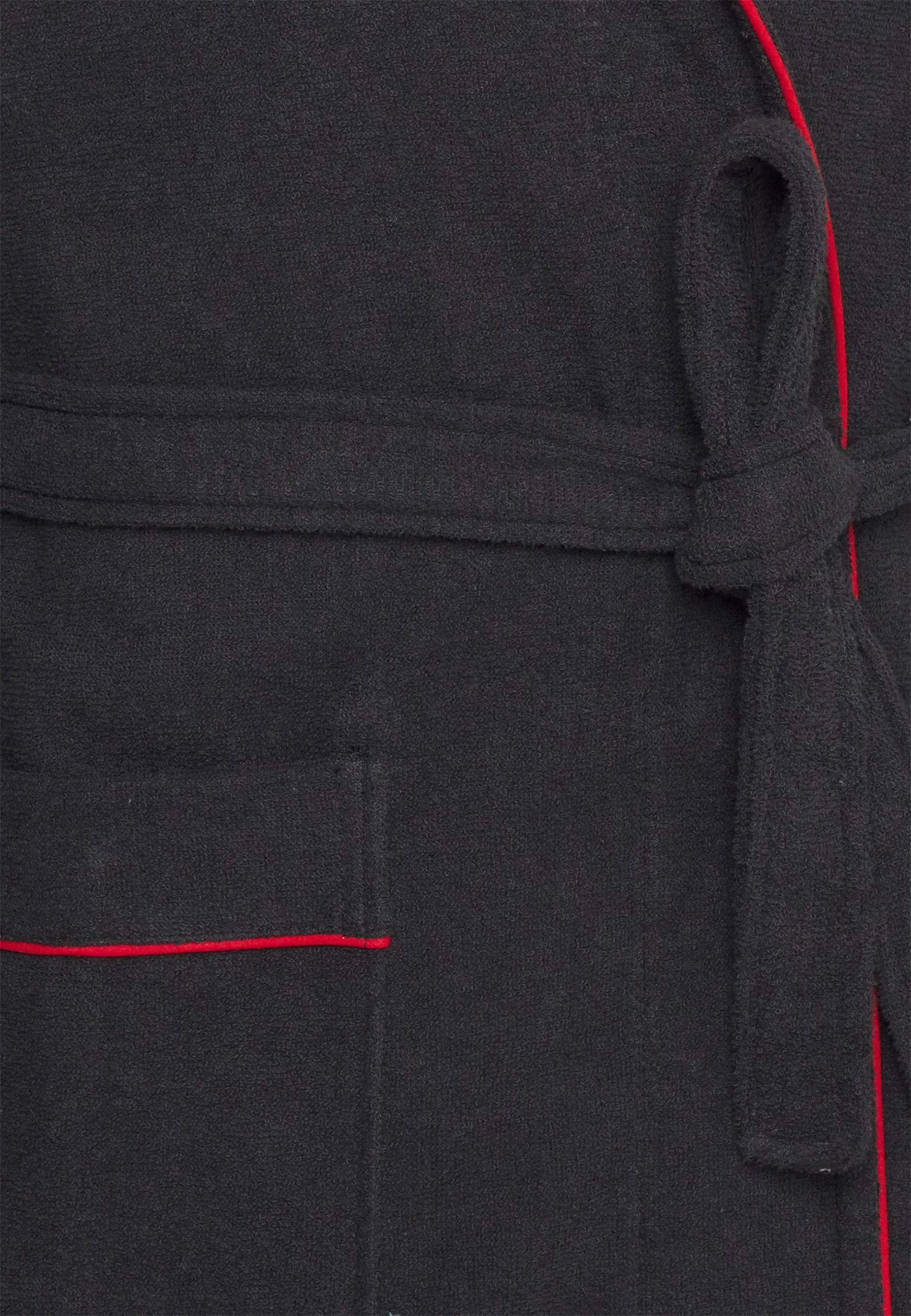 Pier One Badjas - Black/Red 3 Pier One Badjas - Black/Red - Afbeelding 3