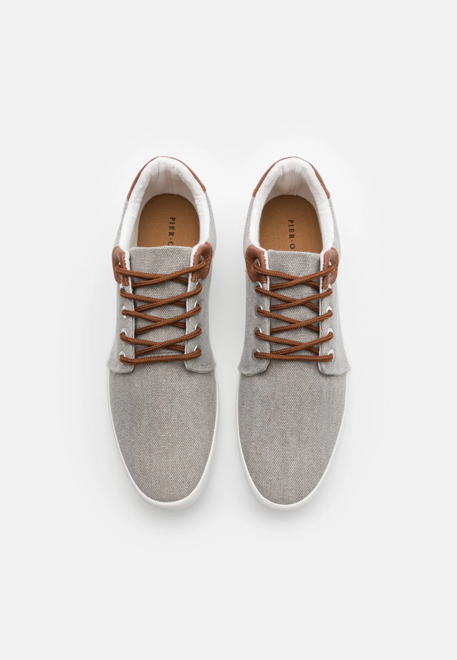 Pier One Unisex - Sneakers Laag - Light Grey 4 Pier One Unisex - Sneakers Laag - Light Grey - Afbeelding 4