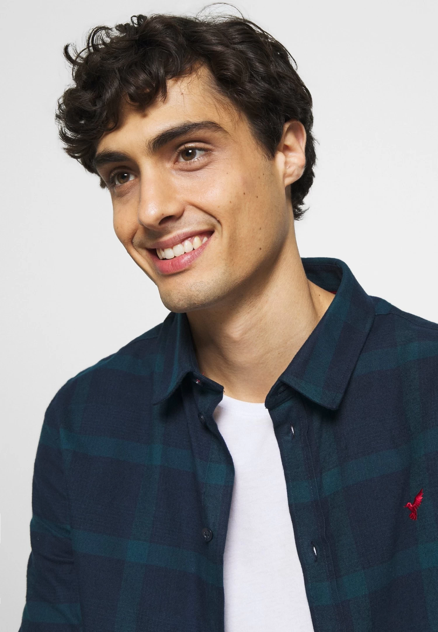 Pier One Overhemd - Dark Blue/Teal 5 Pier One Overhemd - Dark Blue/Teal - Afbeelding 5