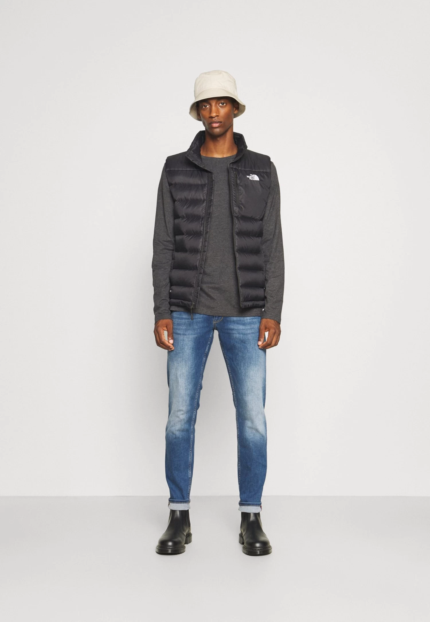 Pier One 2 Pack - Longsleeve - Dark Grey/Black 1 Pier One 2 Pack - Longsleeve - Dark Grey/Black