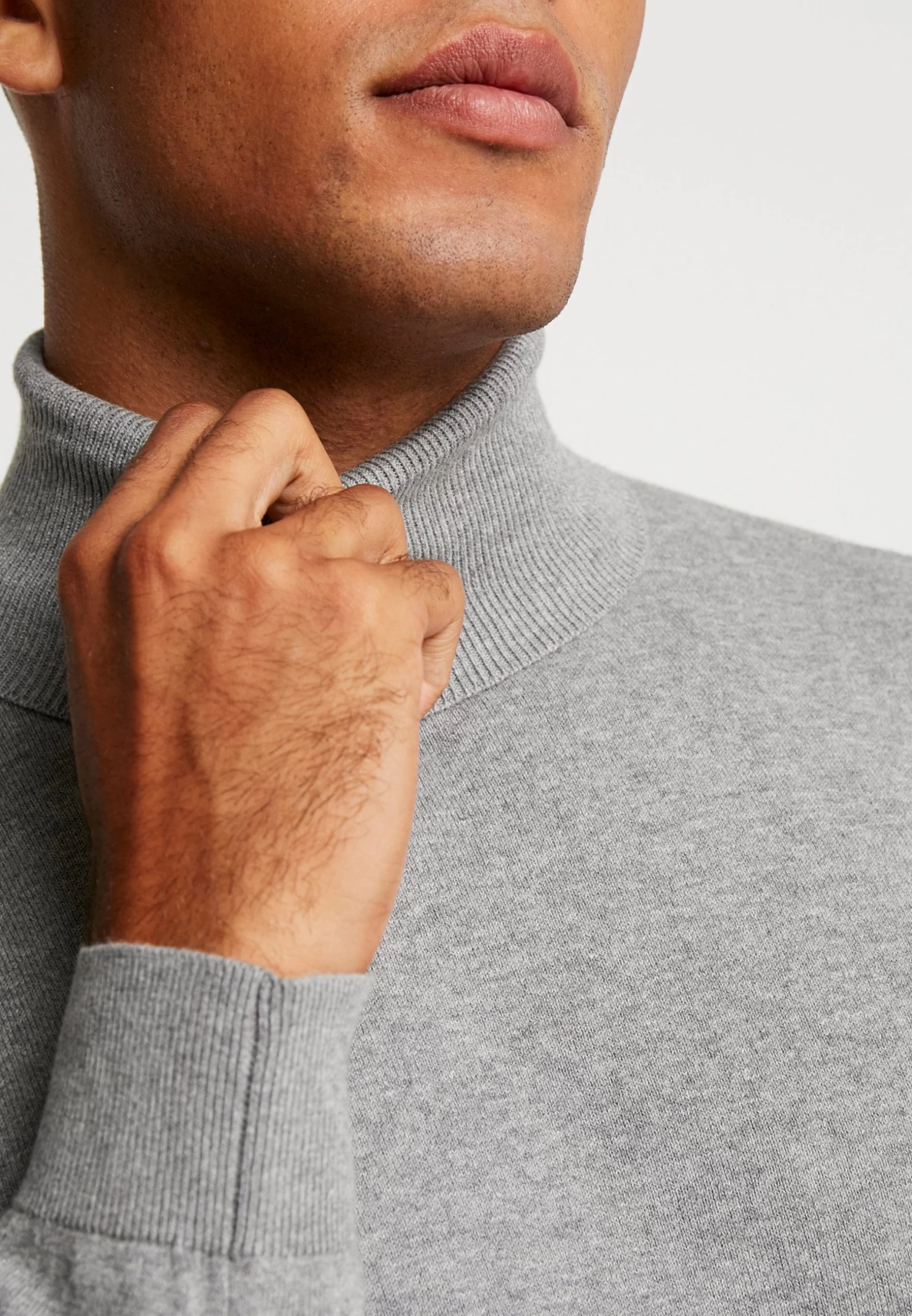 Pier One Trui - Mottled Light Grey 6 Pier One Trui - Mottled Light Grey - Afbeelding 6