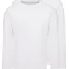 Pier One 2 Pack - Longsleeve - White
