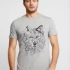 Pier One T-Shirt Print - Mottled Grey