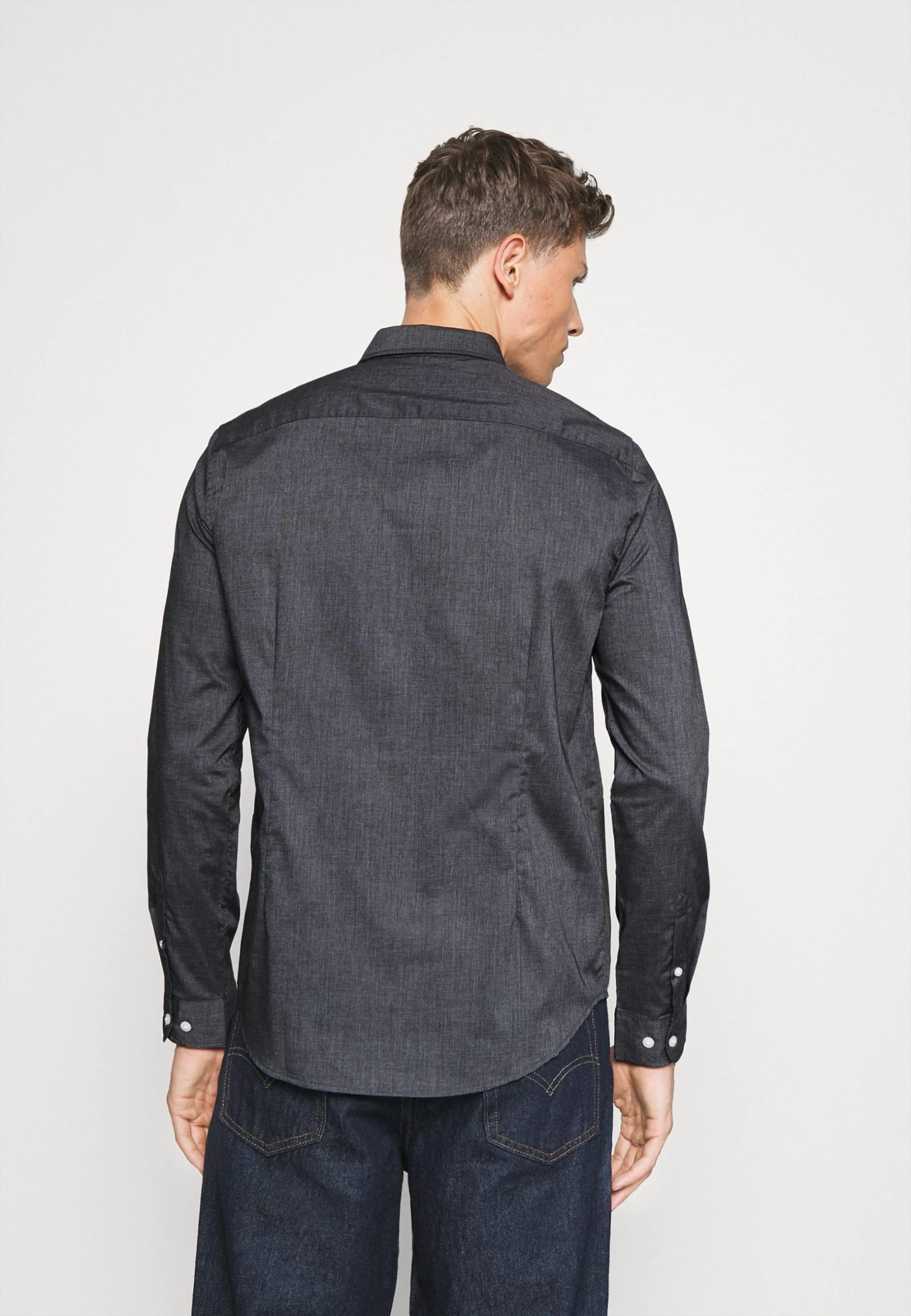 Pier One Overhemd -Blue Grey 4 Pier One Overhemd -Blue Grey - Afbeelding 4