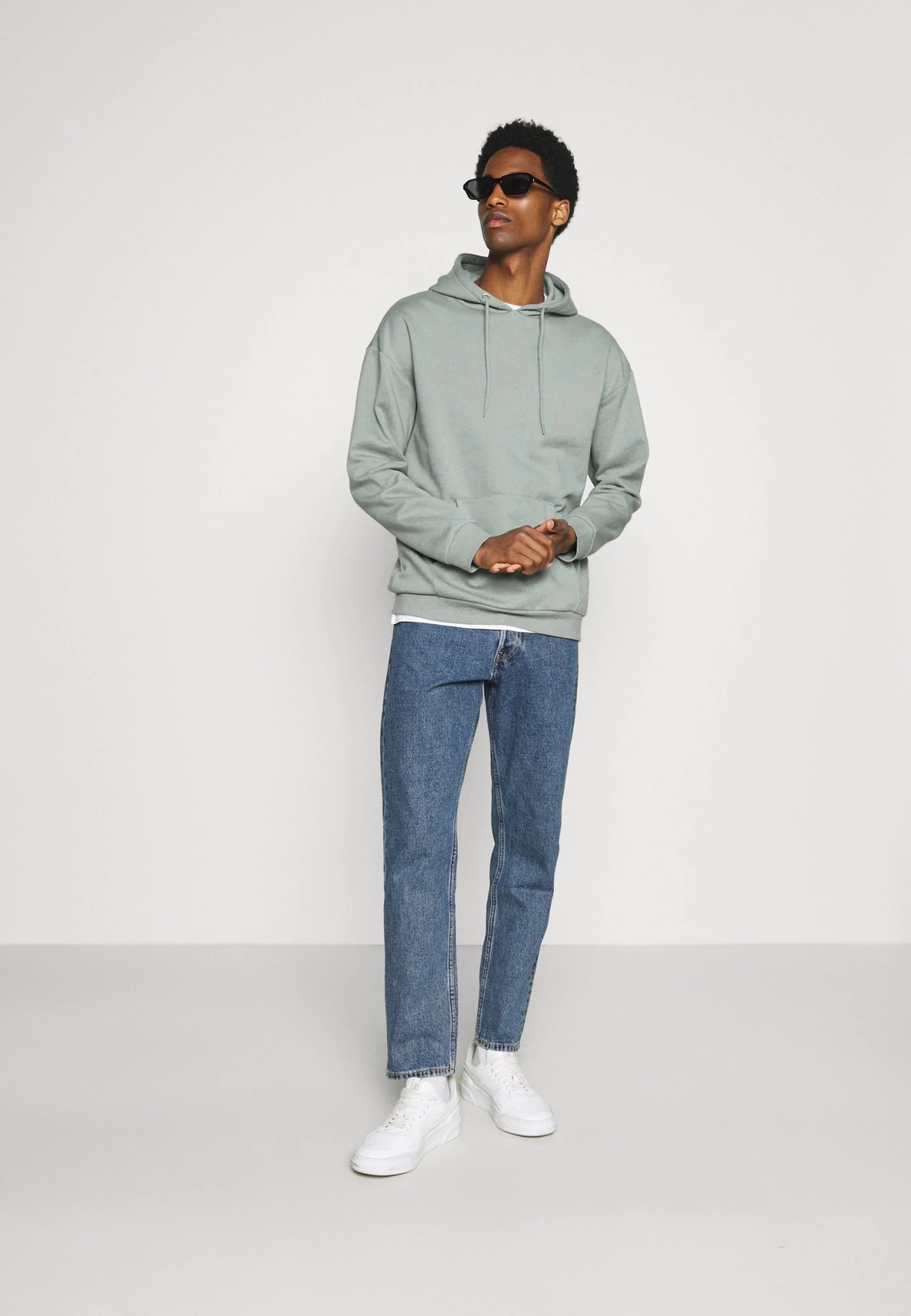 Pier One 2 Pack - Hoodie - Black/Green 1 Pier One 2 Pack - Hoodie - Black/Green