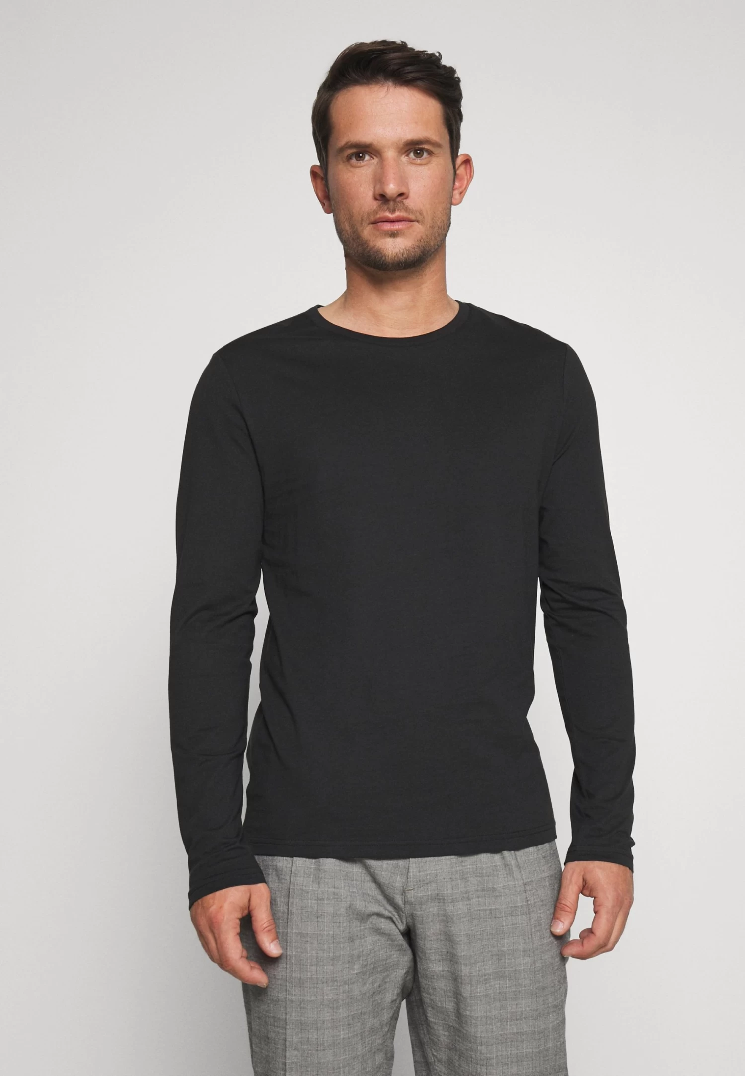 Pier One 2 Pack - Longsleeve - White/Black 3 Pier One 2 Pack - Longsleeve - White/Black - Afbeelding 3