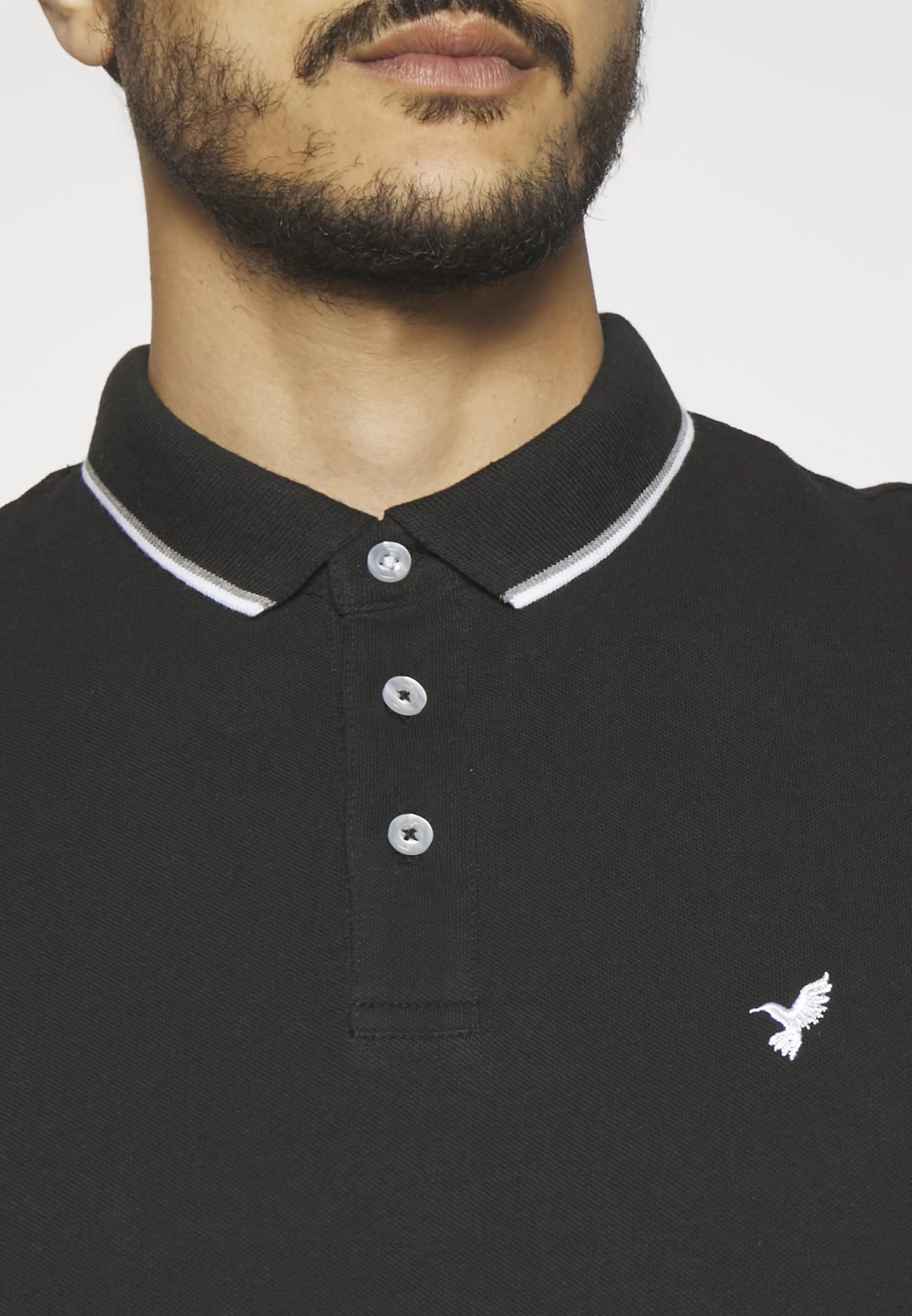 Pier One 2 Pack - Poloshirt - Black/Dark Blue 7 Pier One 2 Pack - Poloshirt - Black/Dark Blue - Afbeelding 7