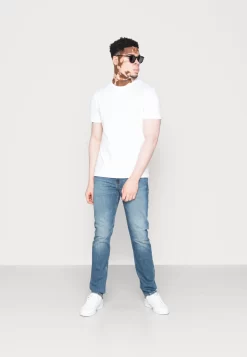 Pier One 10 Pack - T-Shirt Basic - Mottled Light Grey/Black/White