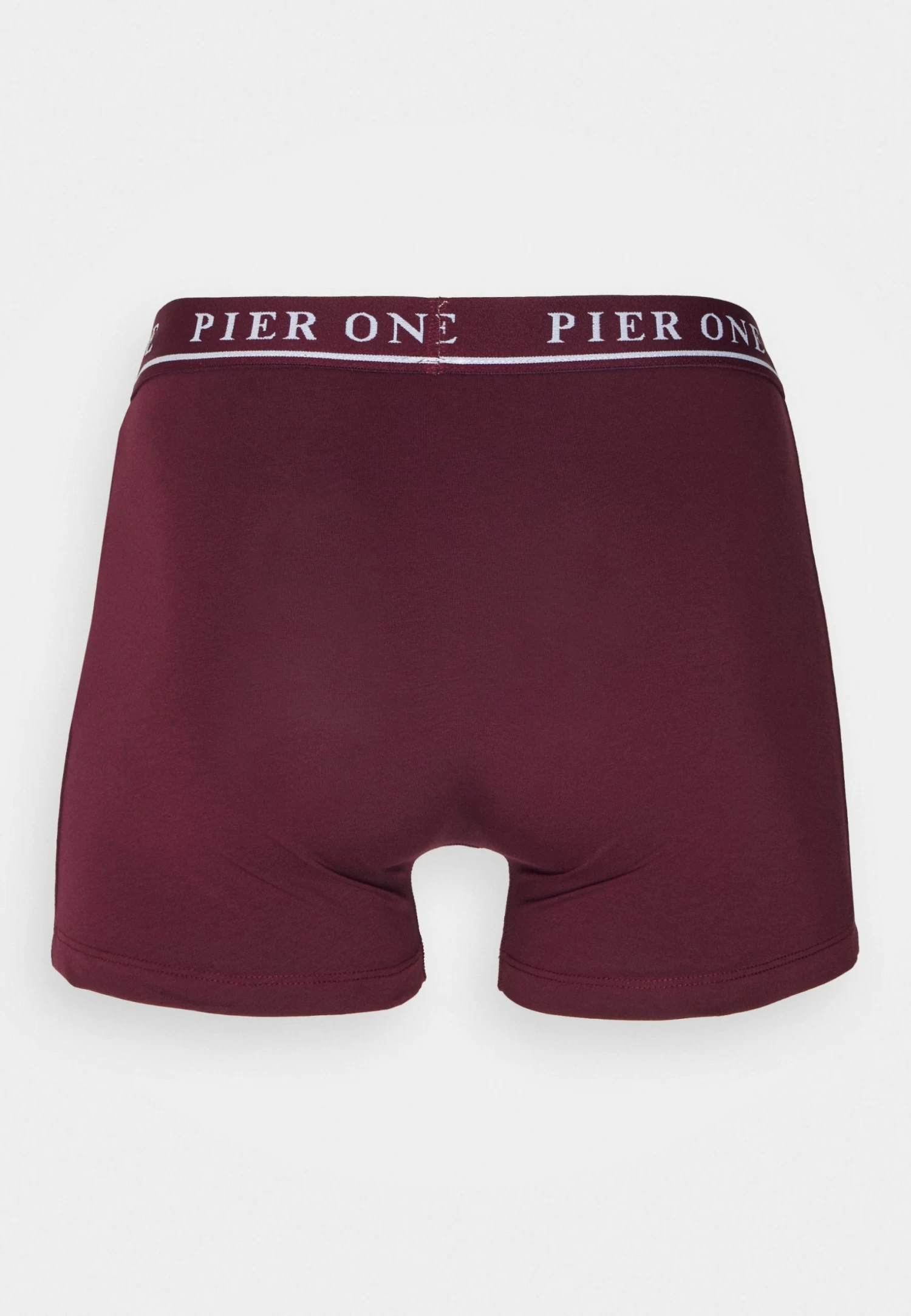 Pier One 5 Pack - Onderbroeken - Bordeaux/Mottled Grey 3 Pier One 5 Pack - Onderbroeken - Bordeaux/Mottled Grey - Afbeelding 3