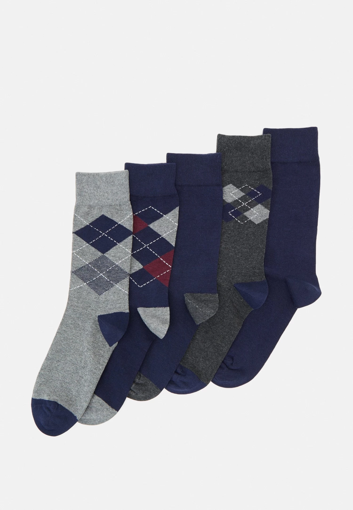 Pier One 5 Pack - Sokken - Dark Blue 1 Pier One 5 Pack - Sokken - Dark Blue