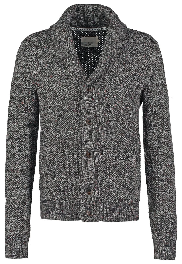 Pier One Vest - Dark Grey Melange 8 Pier One Vest - Dark Grey Melange - Afbeelding 8