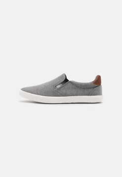 Pier One Unisex - Instappers - Dark Grey
