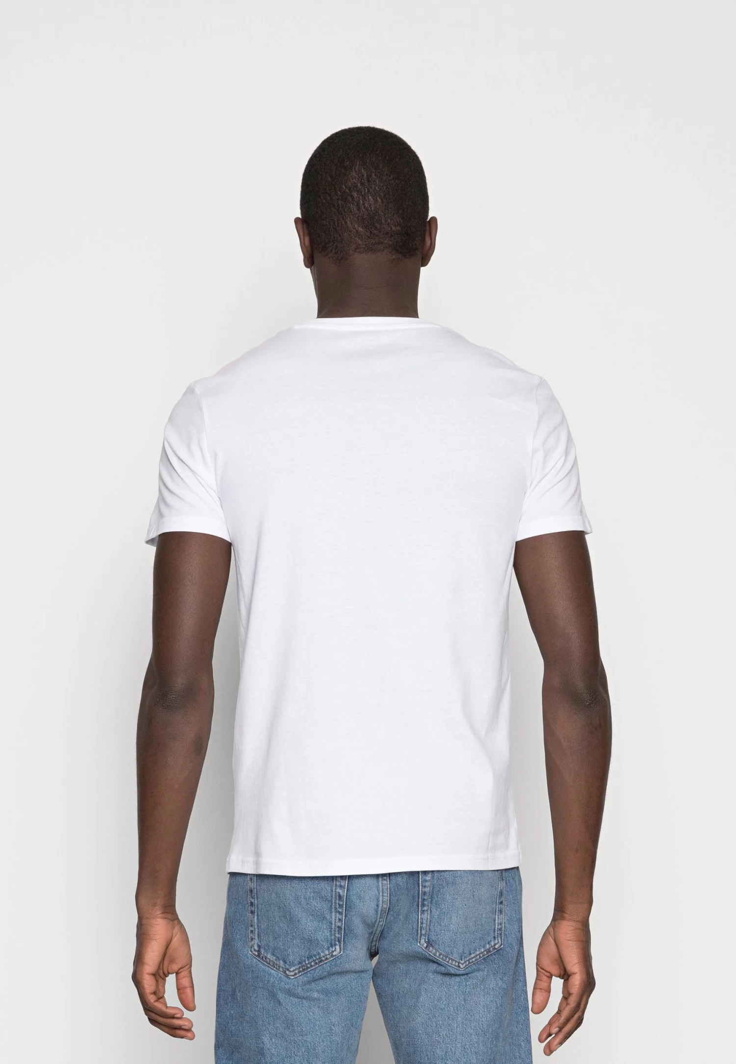 Pier One 5 Pack - T-Shirt Basic - White 3 Pier One 5 Pack - T-Shirt Basic - White - Afbeelding 3