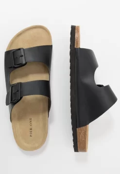 Pier One Unisex - Pantoffels - Black -Pier One a98de5f417bd4f57b176937b18a12ab7 scaled