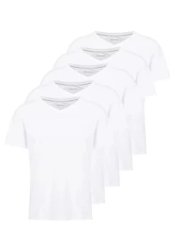 Pier One 5 Pack - T-Shirt Basic - White 8 Pier One 5 Pack - T-Shirt Basic - White -Pier One aaec20eea5684fdcadc437e90f270976 scaled