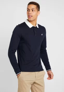 Pier One Muscle Fit - Poloshirt - Dark Blue