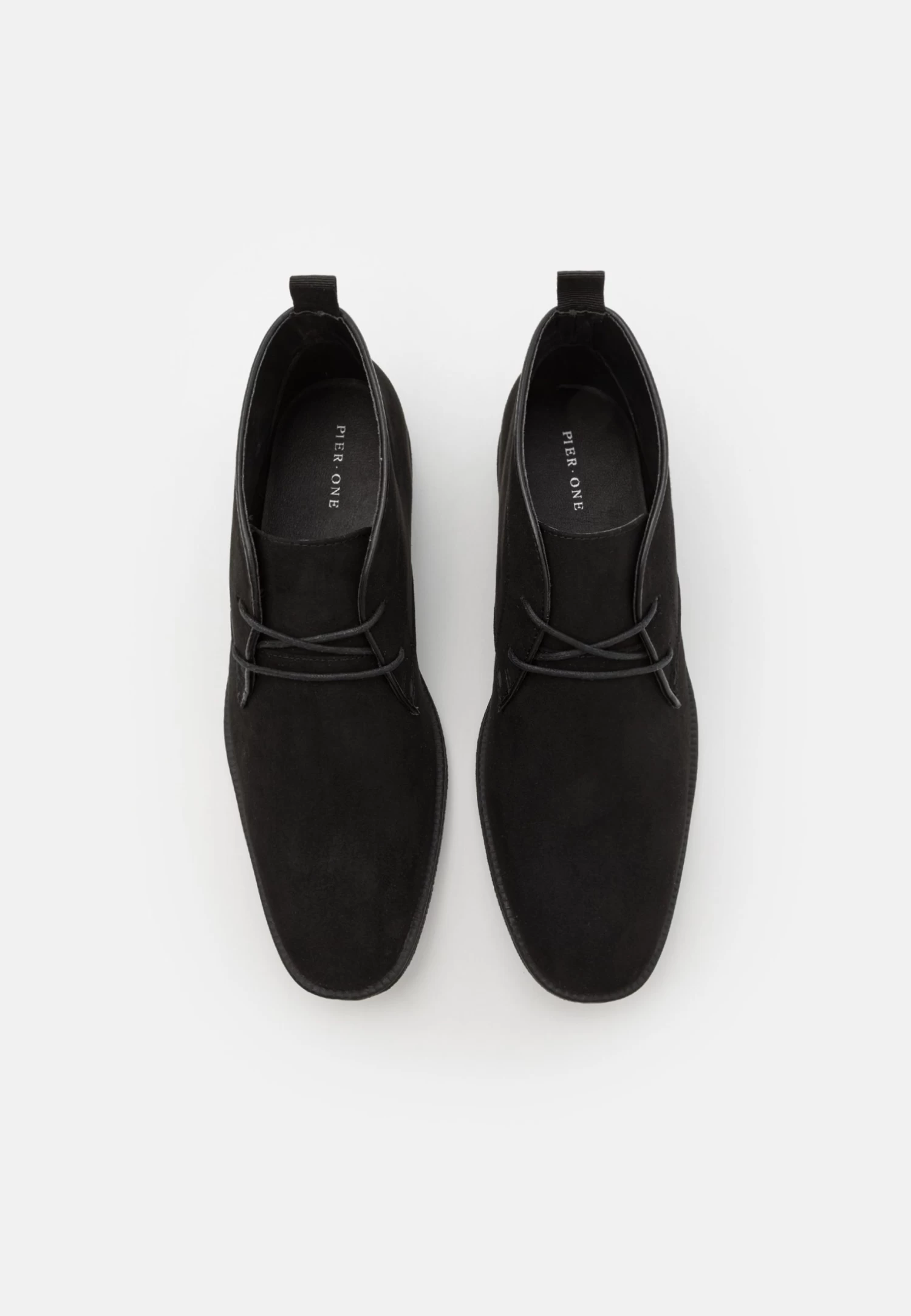 Pier One Unisex - Sportieve Veterschoenen - Black 4 Pier One Unisex - Sportieve Veterschoenen - Black - Afbeelding 4