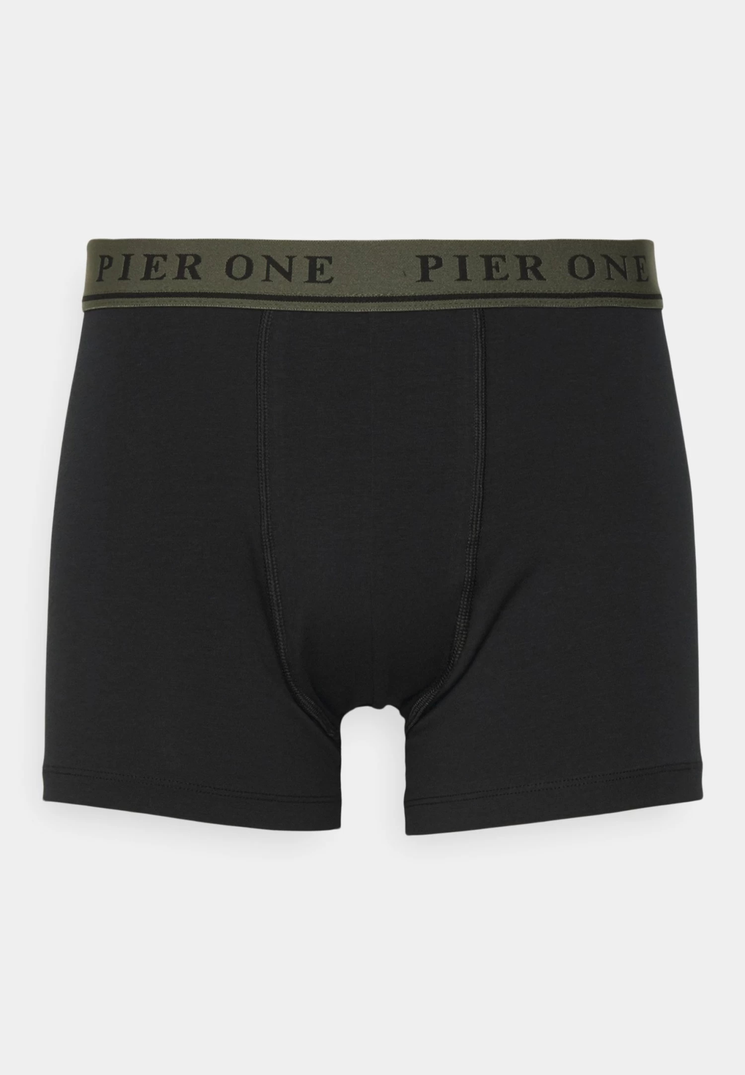 Pier One 5 Pack - Onderbroeken -Black/Khaki 2 Pier One 5 Pack - Onderbroeken -Black/Khaki - Afbeelding 2