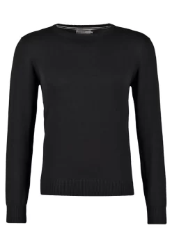 Pier One Basic Crewneck - Trui - Black -Pier One c5ca2388fe5d4d33a54abb4077ab8816