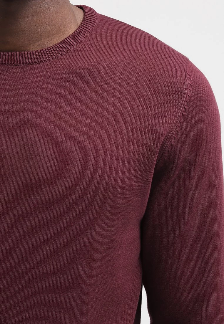 Pier One Basic Crewneck - Trui - Bordeaux 4 Pier One Basic Crewneck - Trui - Bordeaux - Afbeelding 4