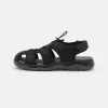 Pier One Leather - Outdoorsandalen - Black