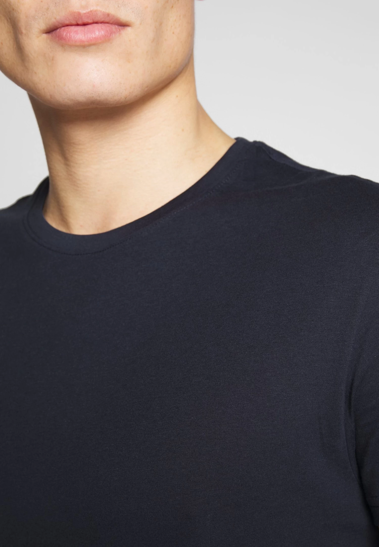 Pier One 2 Pack - T-Shirt Basic - White/Dark Blue 6 Pier One 2 Pack - T-Shirt Basic - White/Dark Blue - Afbeelding 6