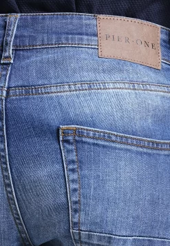 Pier One Straight Leg Jeans - Mid Blue 10 Pier One Straight Leg Jeans - Mid Blue -Pier One e4f78058b0ef4200880caca07e19f7bc