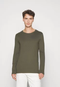 Pier One 2 Pack - Longsleeve - Black/Khaki -Pier One ea81510192644df0b8474502b4279a35 scaled